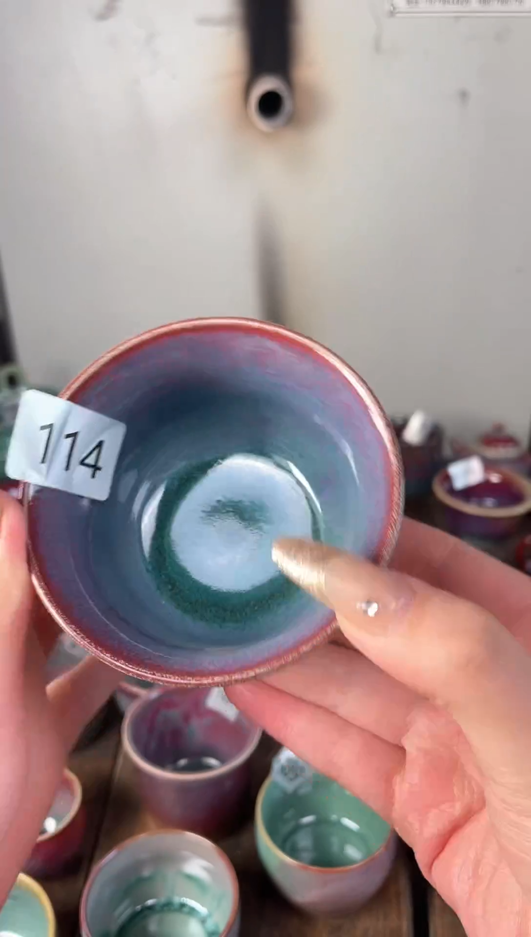 【闪购商品】摆件钧瓷窑变精品茶器