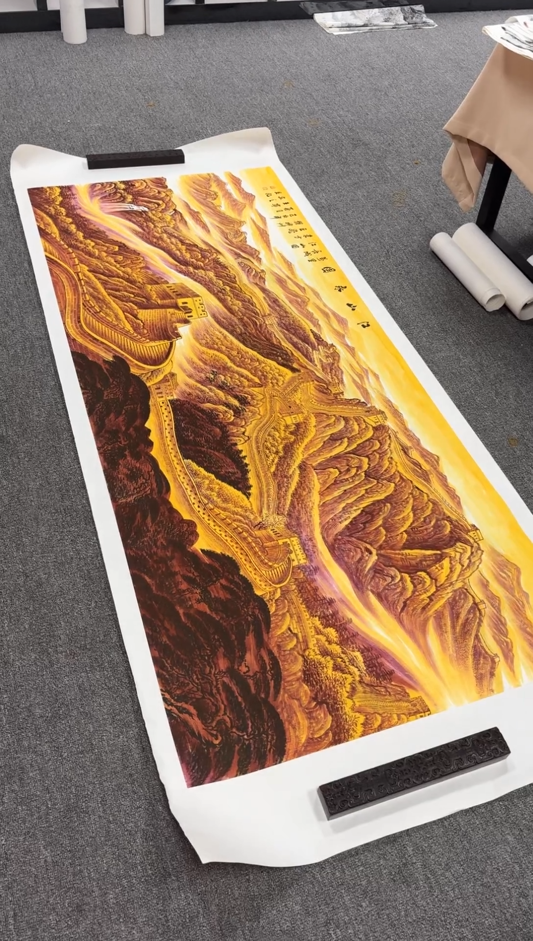 国画艺禾美术馆精选链接--山水万里金长城