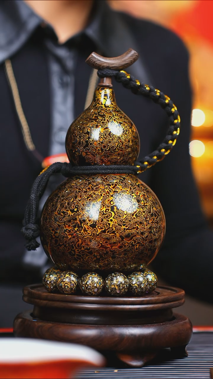 【闪购商品】JT072过年礼臻选大漆酒葫芦