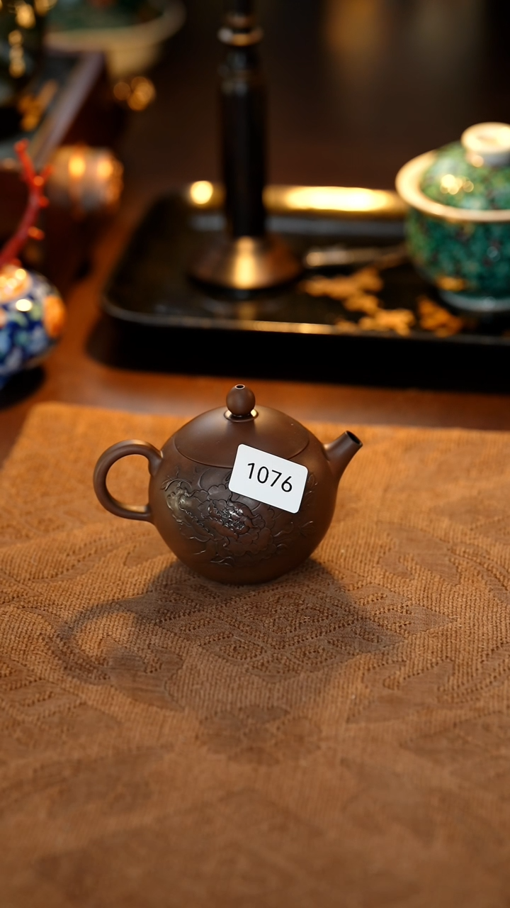 【闪购商品】雲梦茶器紫陶小壶1076
