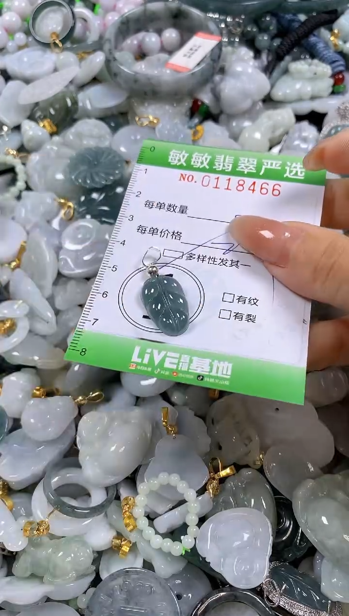【闪购商品】翡翠颈饰未镶嵌闪购0118466多样性发其一