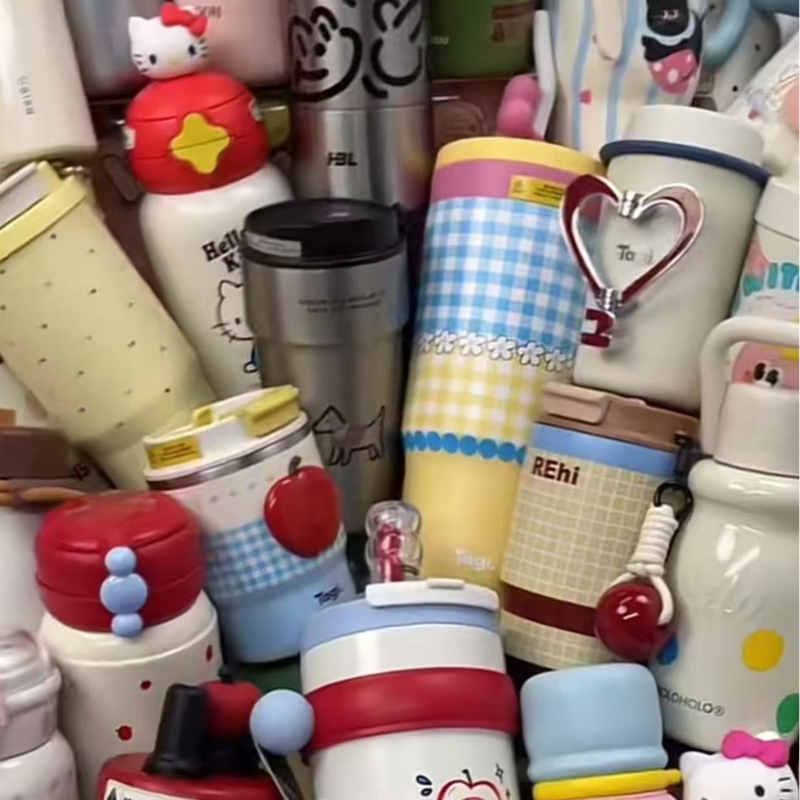 【兰菁】V3孤品浮力高颜值捡漏家用水杯保温杯便携可爱简约