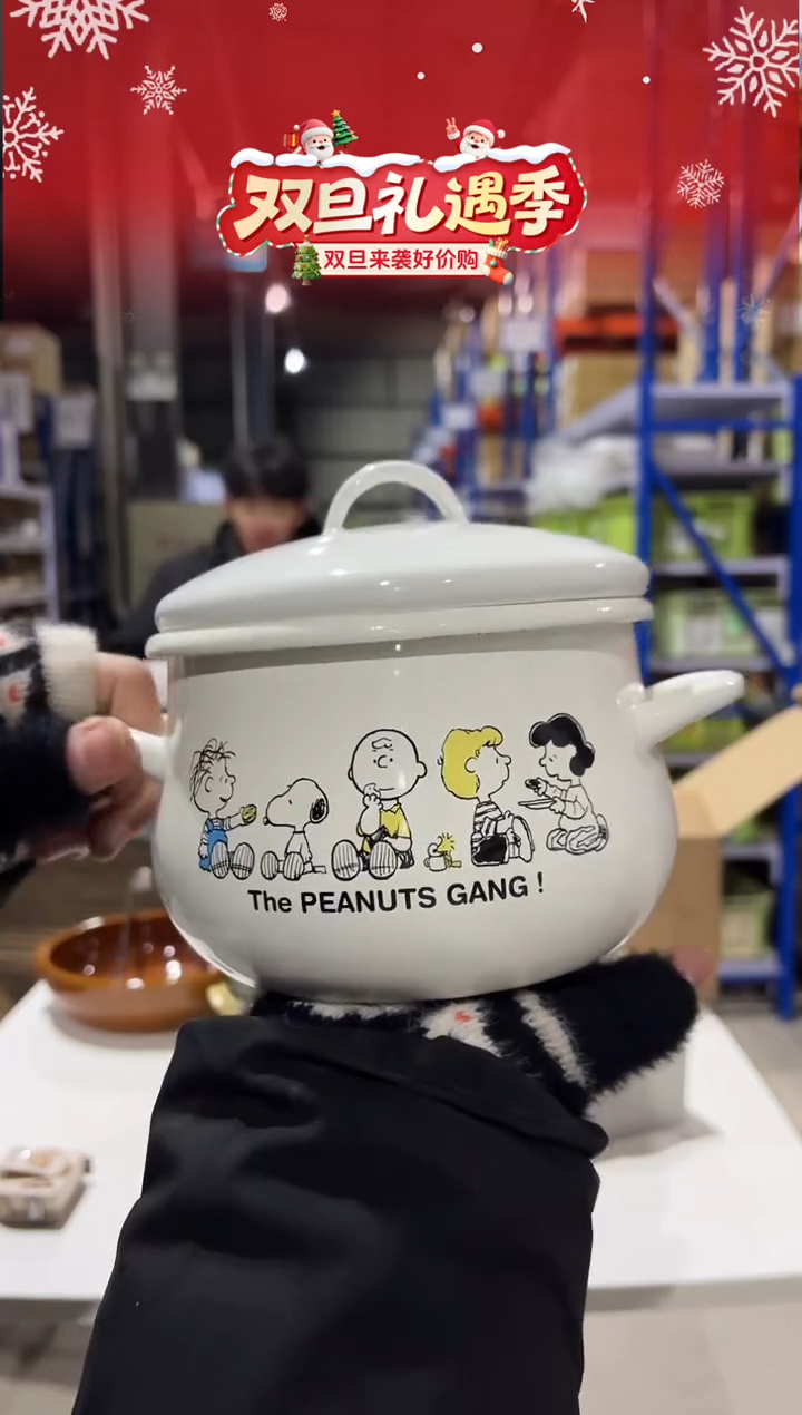 瓷ホーロー両手鍋ホーロー両手鍋