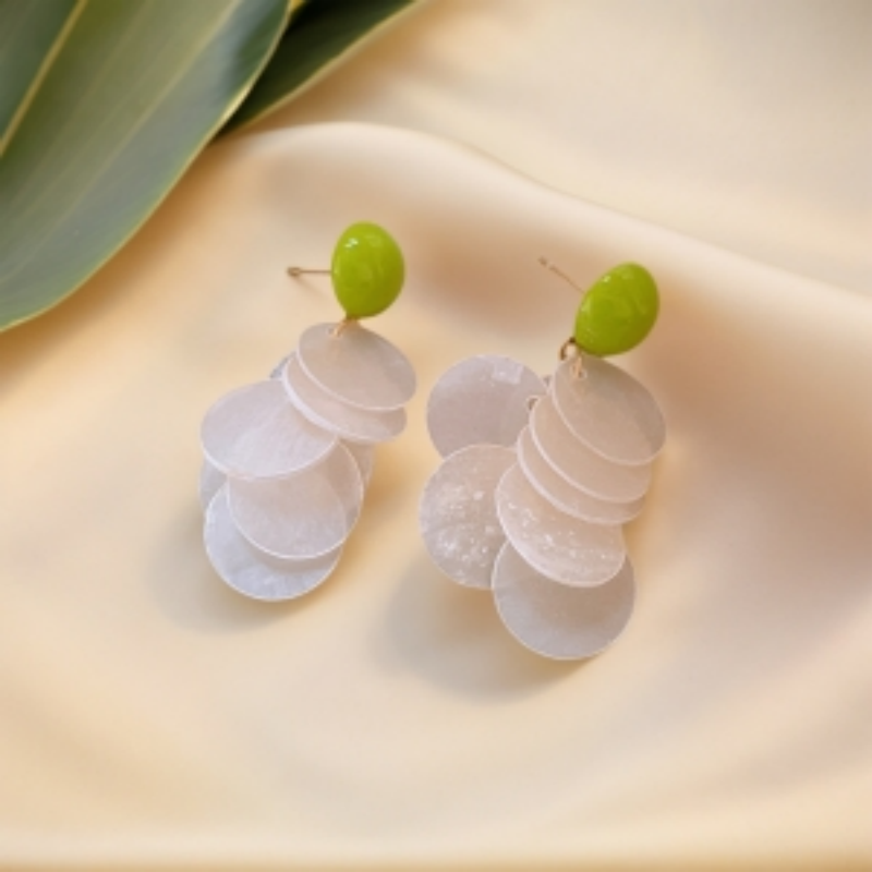 铜合金耳饰 轻奢时尚百搭个性精致小众耳饰LY0524