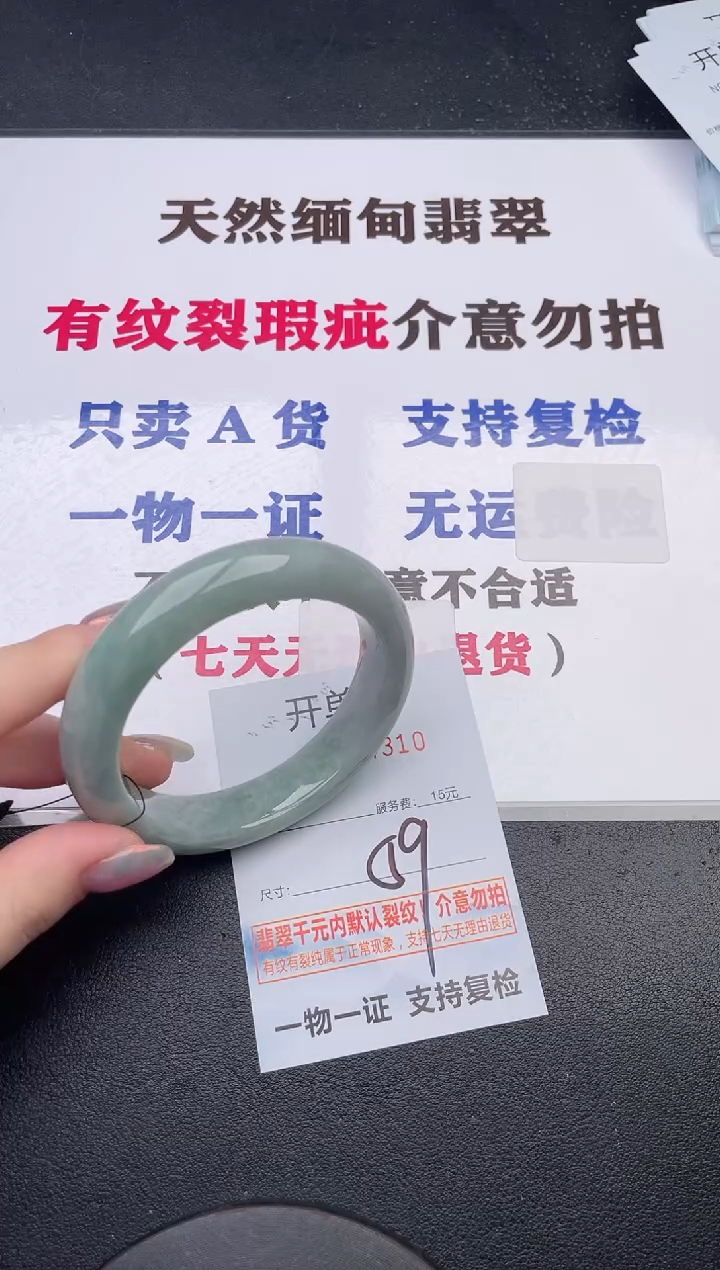 未镶嵌手镯翡翠10