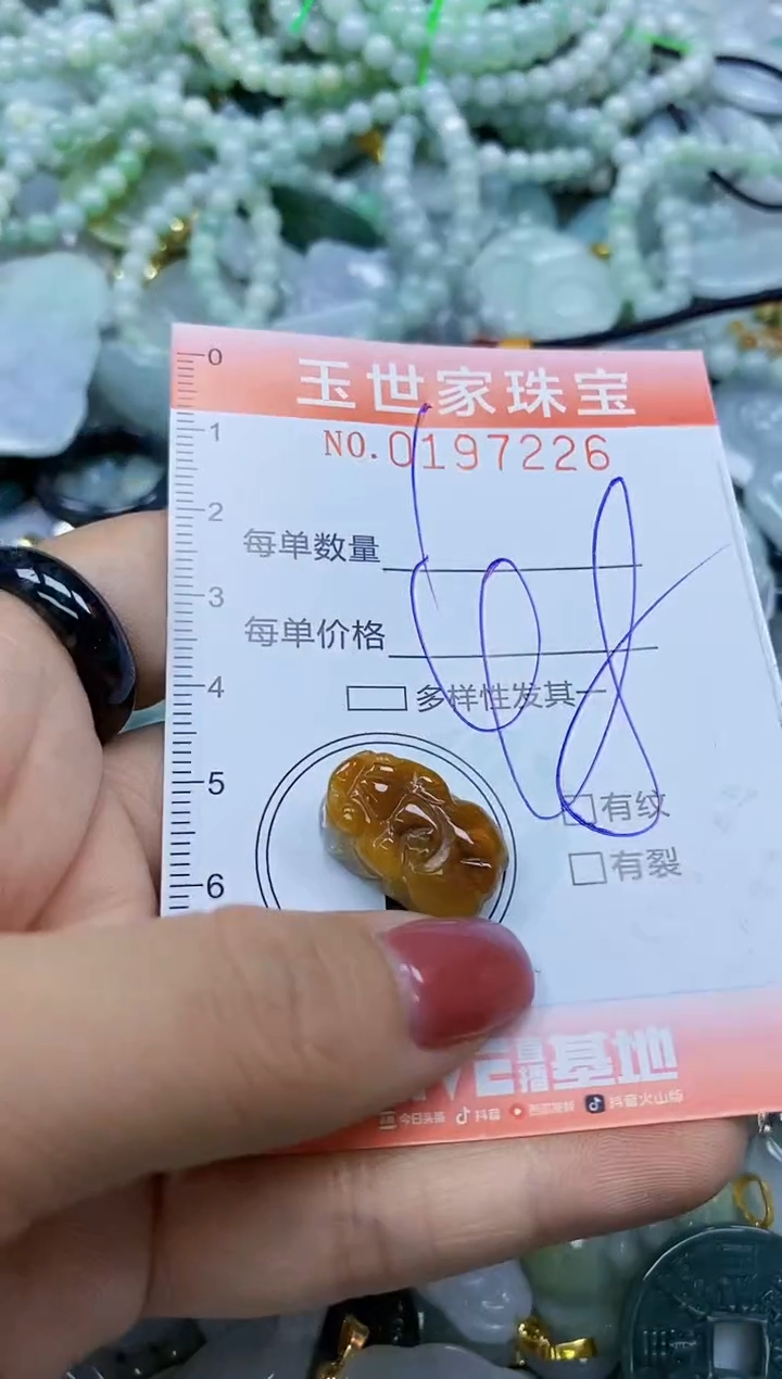 【闪购商品】翡翠颈饰未镶嵌闪购0197226