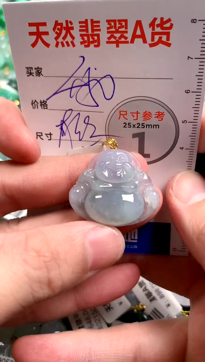 【闪购商品】翡翠颈饰18K金镶嵌0430423797