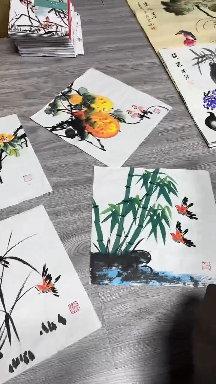 手绘国画欣赏鉴赏9999