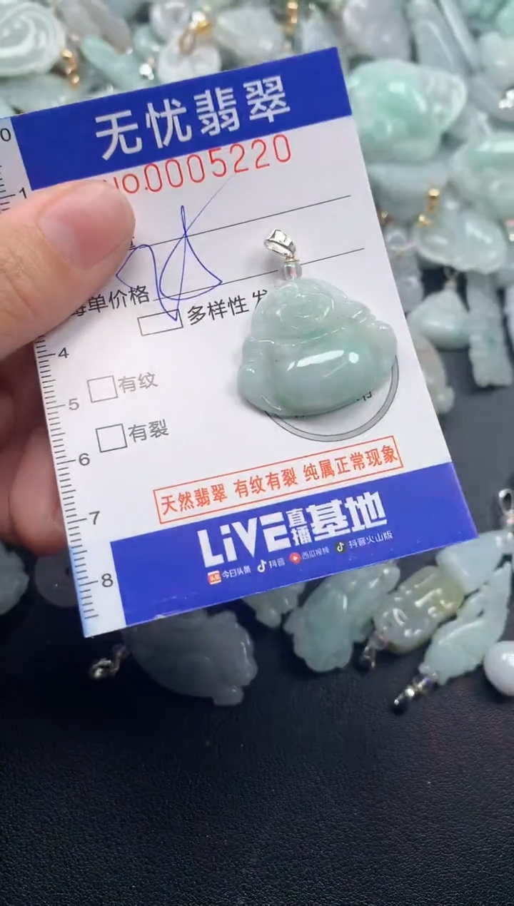 颈饰未镶嵌翡翠5220