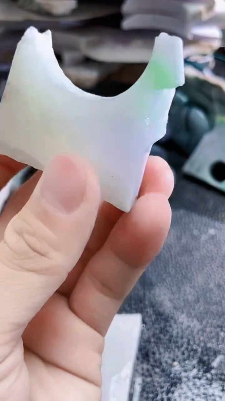 裸石翡翠天然A货翡翠板料