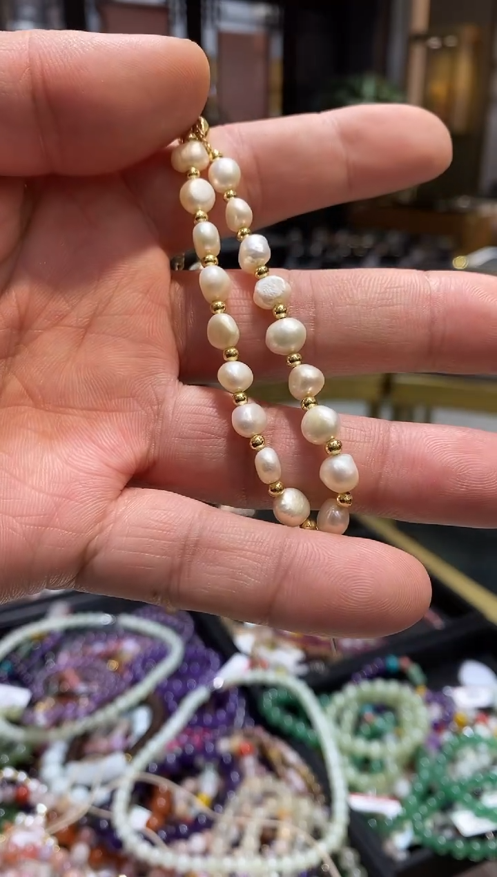 【闪购商品】淡水珍珠手绳未镶嵌亏米福利