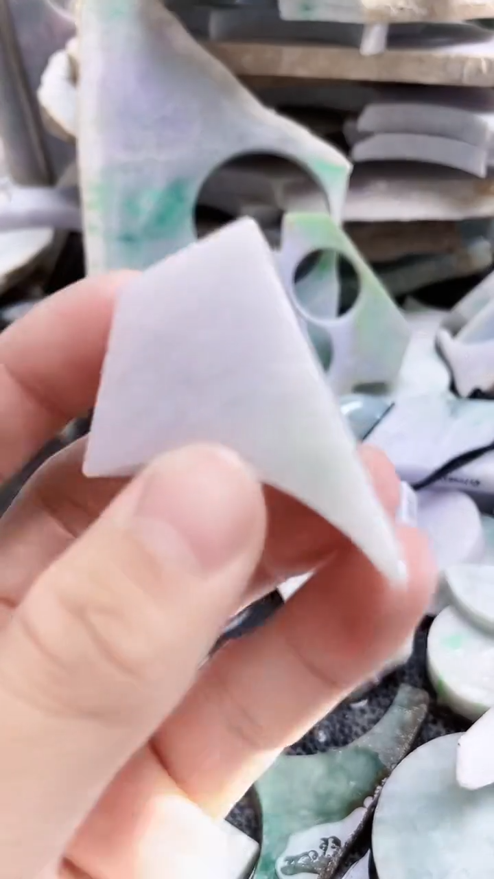 裸石翡翠天然A货翡翠板料