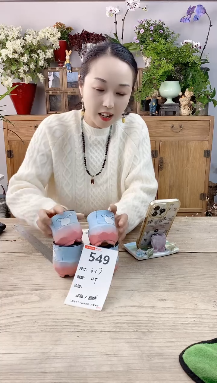 小玩子花盆直播编号549