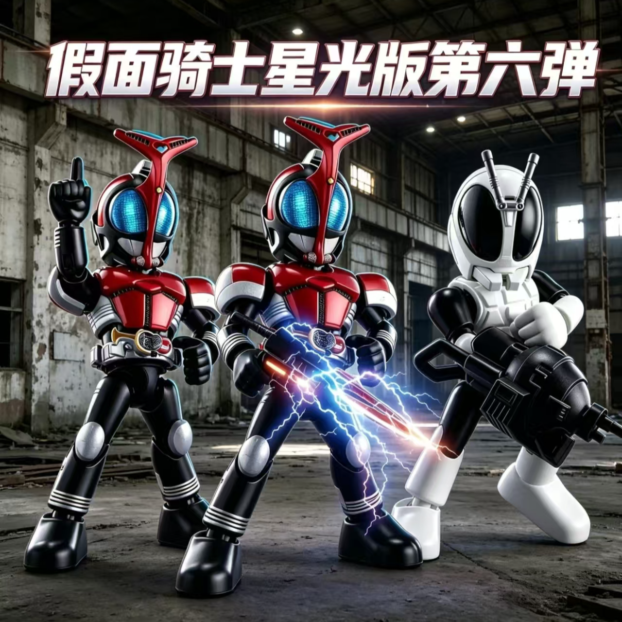 【加拆无上限】星光6 假面骑士 布鲁可积木人 拼装玩具 盲盒（待拆）