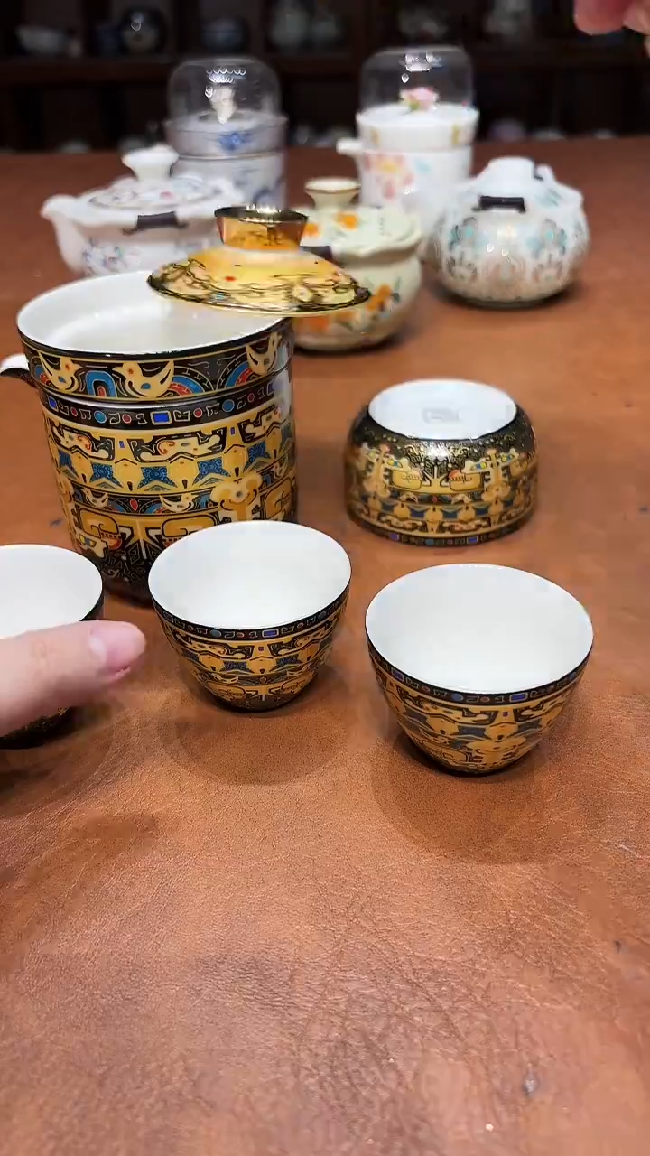 高雅艺术茶具清好看