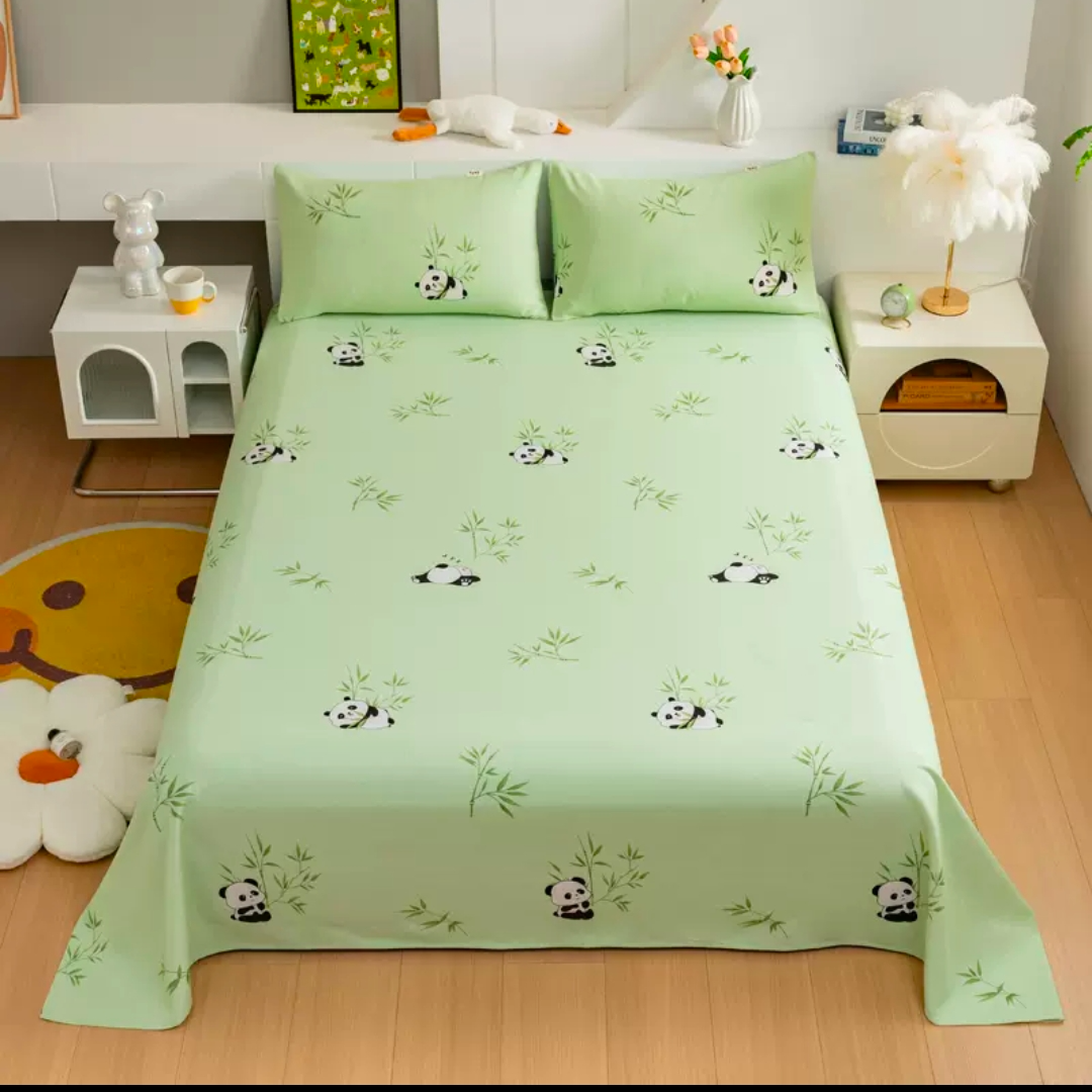 （0119）老粗布床单吸汗透气1.95*2.45米（+－5公分）竹趣