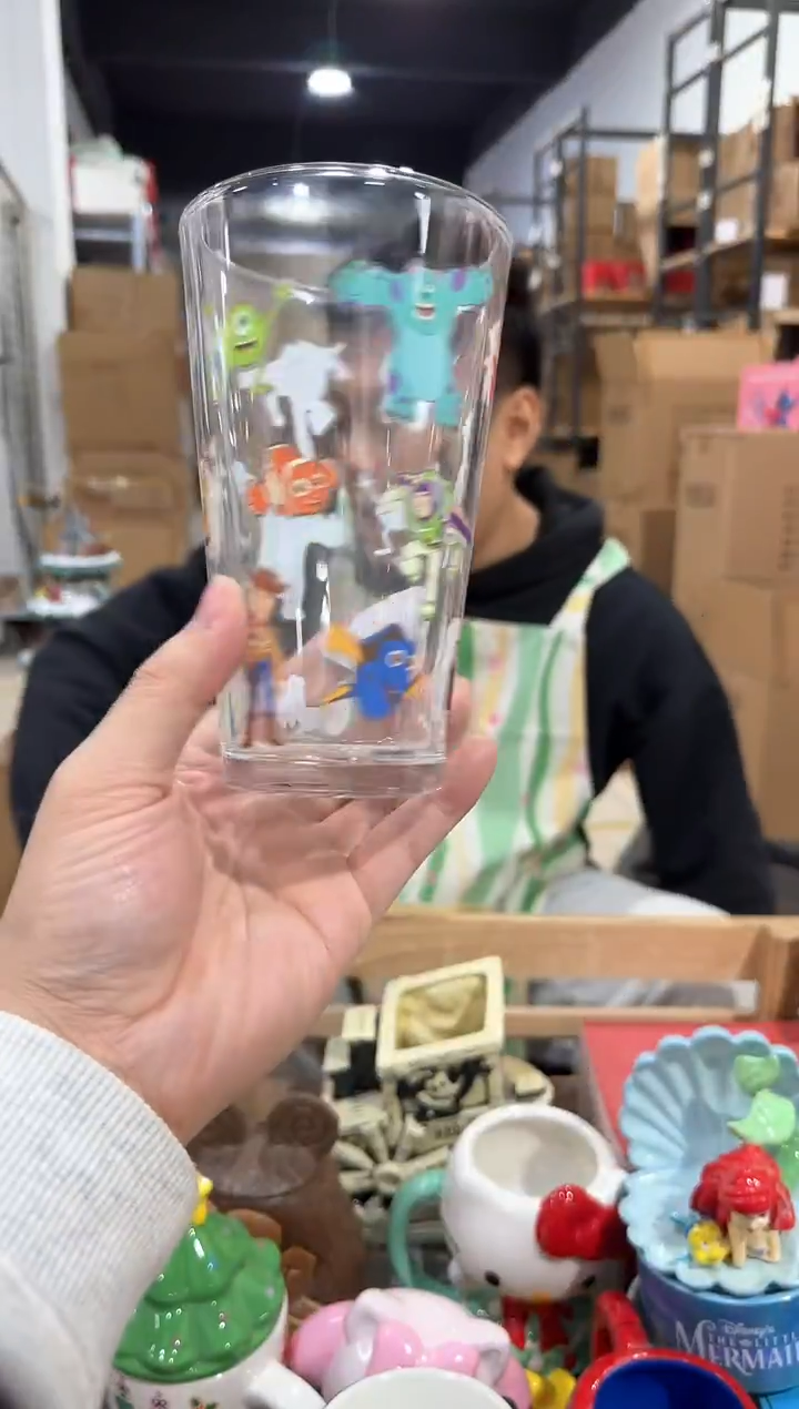 瓷片皮克斯合集玻璃杯