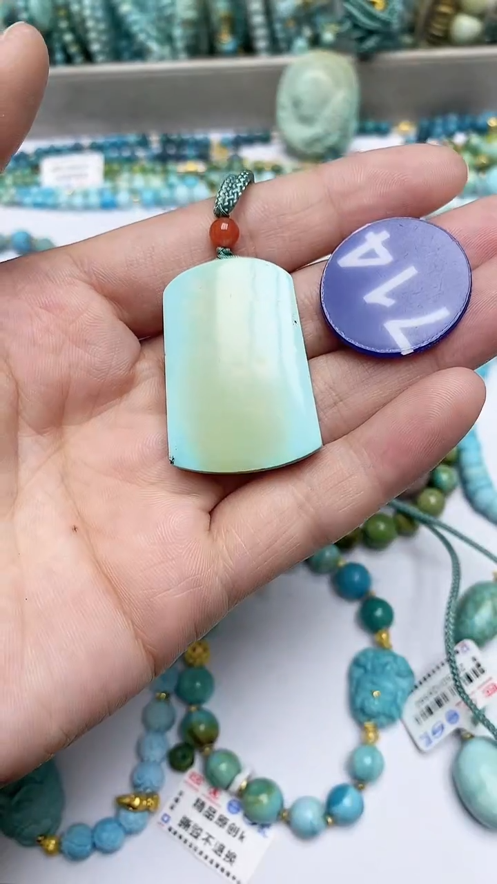 【闪购商品】绿松石项链未镶嵌714
