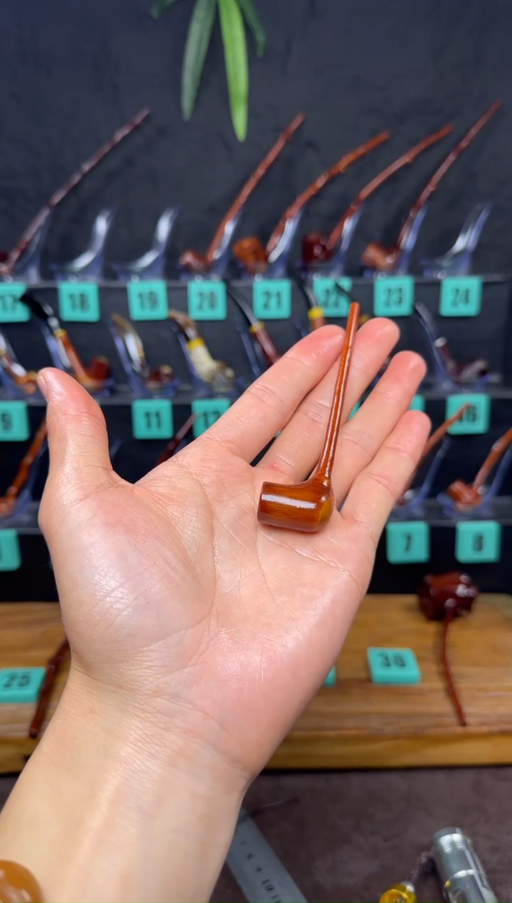 随**安一物一图檬子木手工香烟嘴