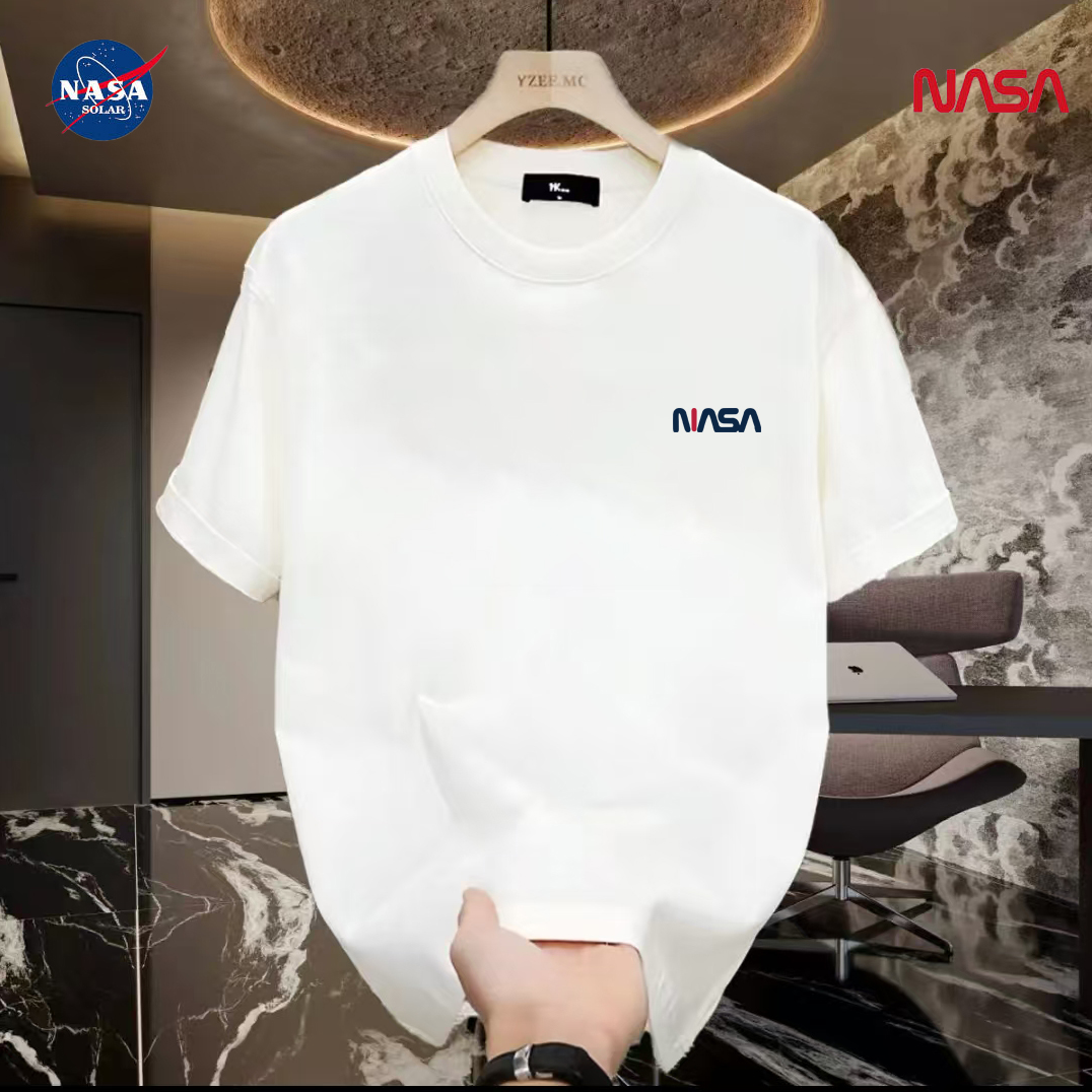 【万针刺绣】NASA联名夏季潮牌索罗娜T恤微宽松时尚男女同款百搭101