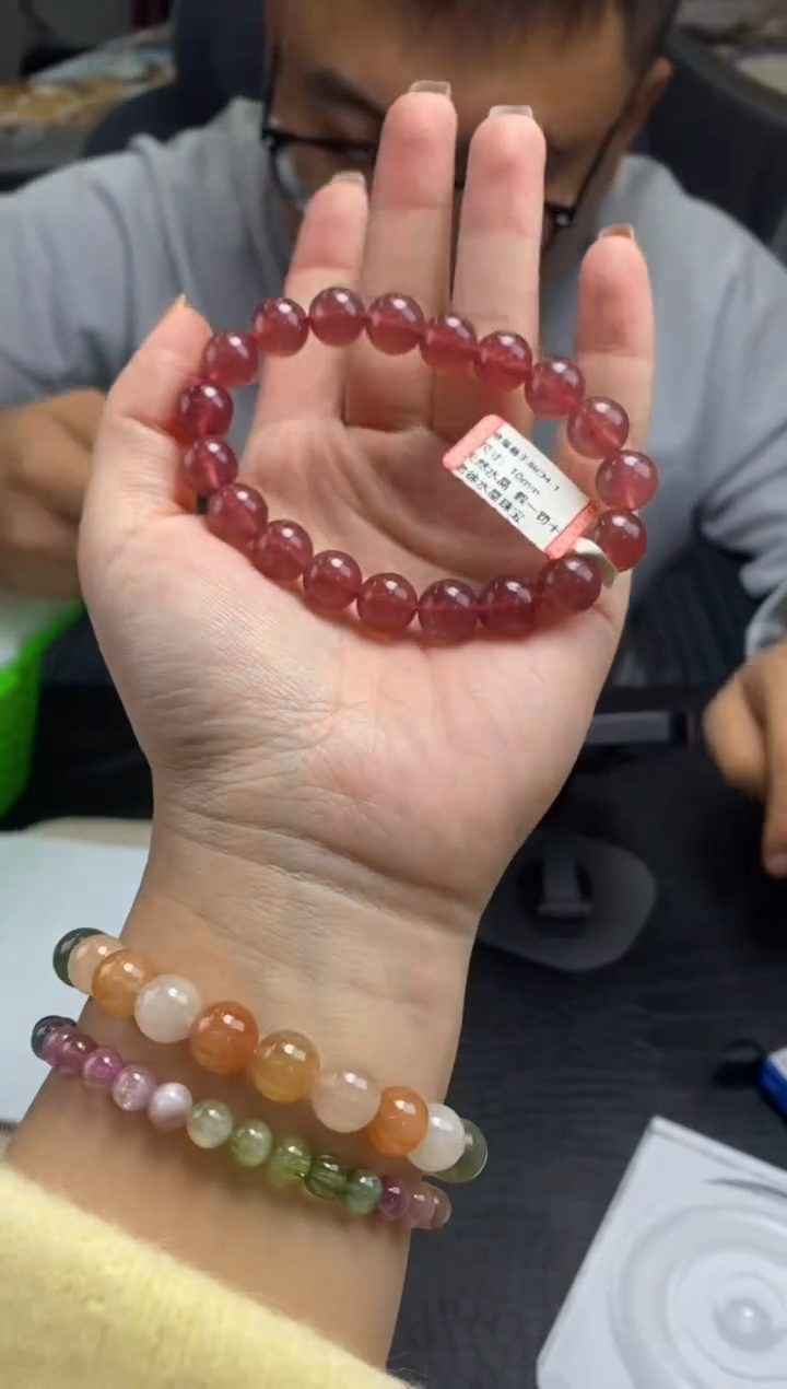 未镶嵌手串水晶手串713