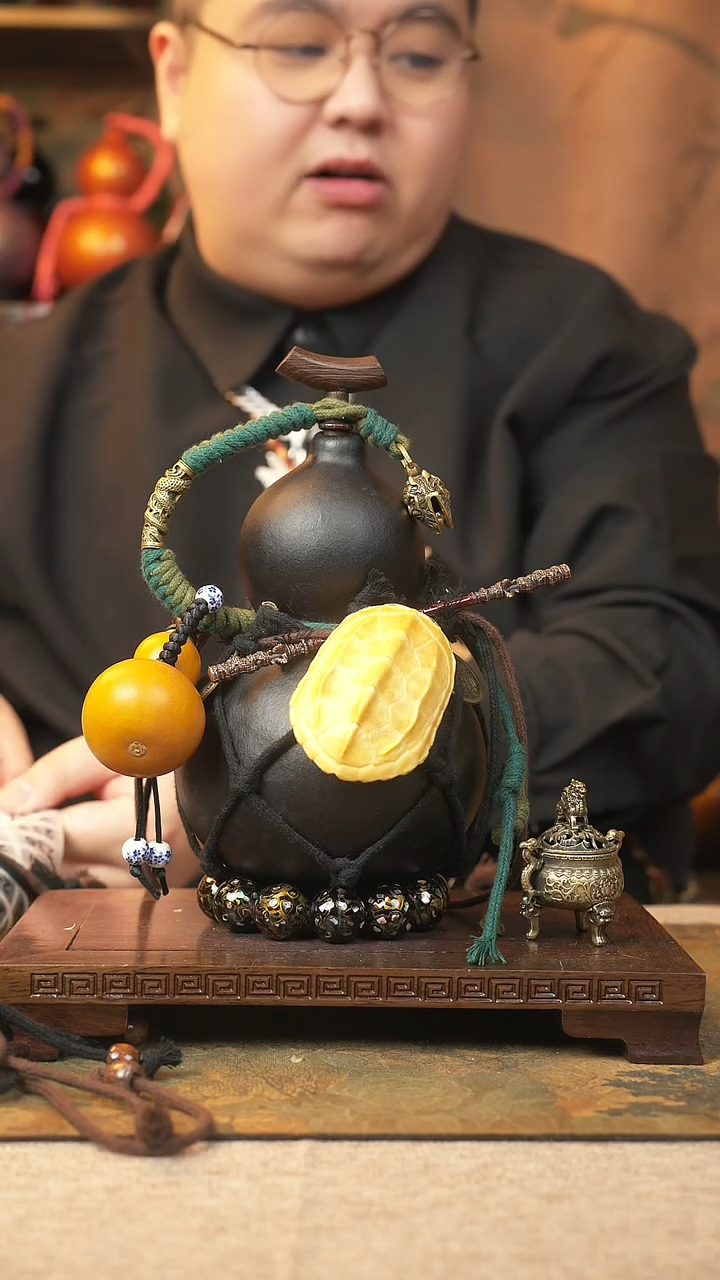 【闪购商品】221大漆葫芦一物一拍记葫堂出品