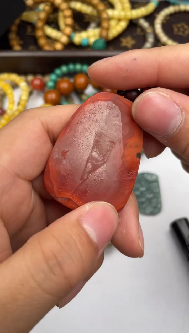 【闪购商品】南红玛瑙吊坠(不含链)未镶嵌南红牌子吊坠