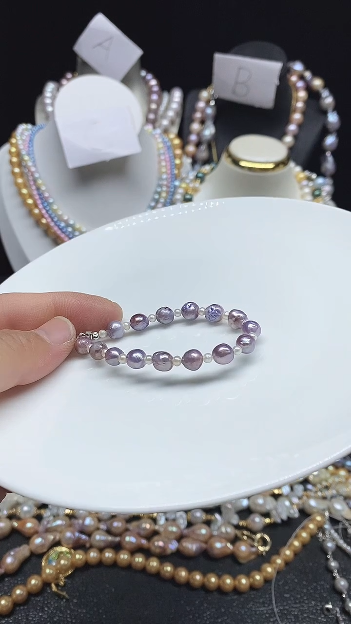 【闪购商品】淡水珍珠手串未镶嵌多人