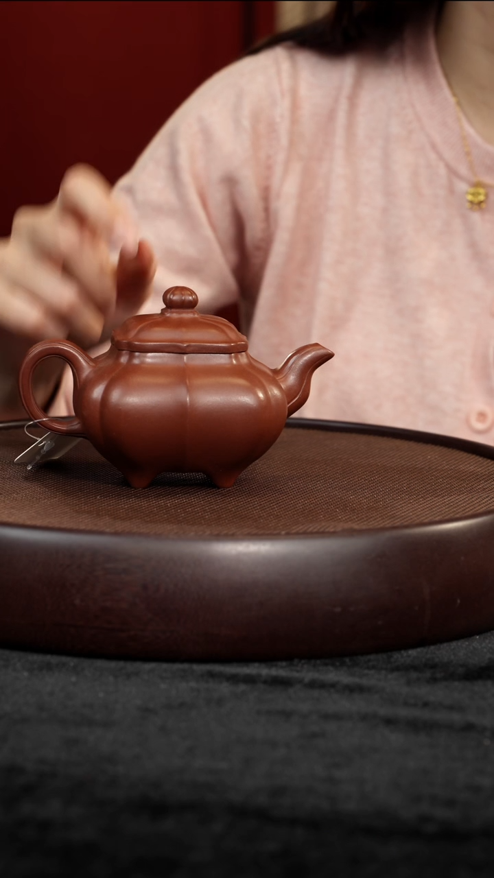 茶壶紫砂YZ15778底槽清筋纹传炉200c