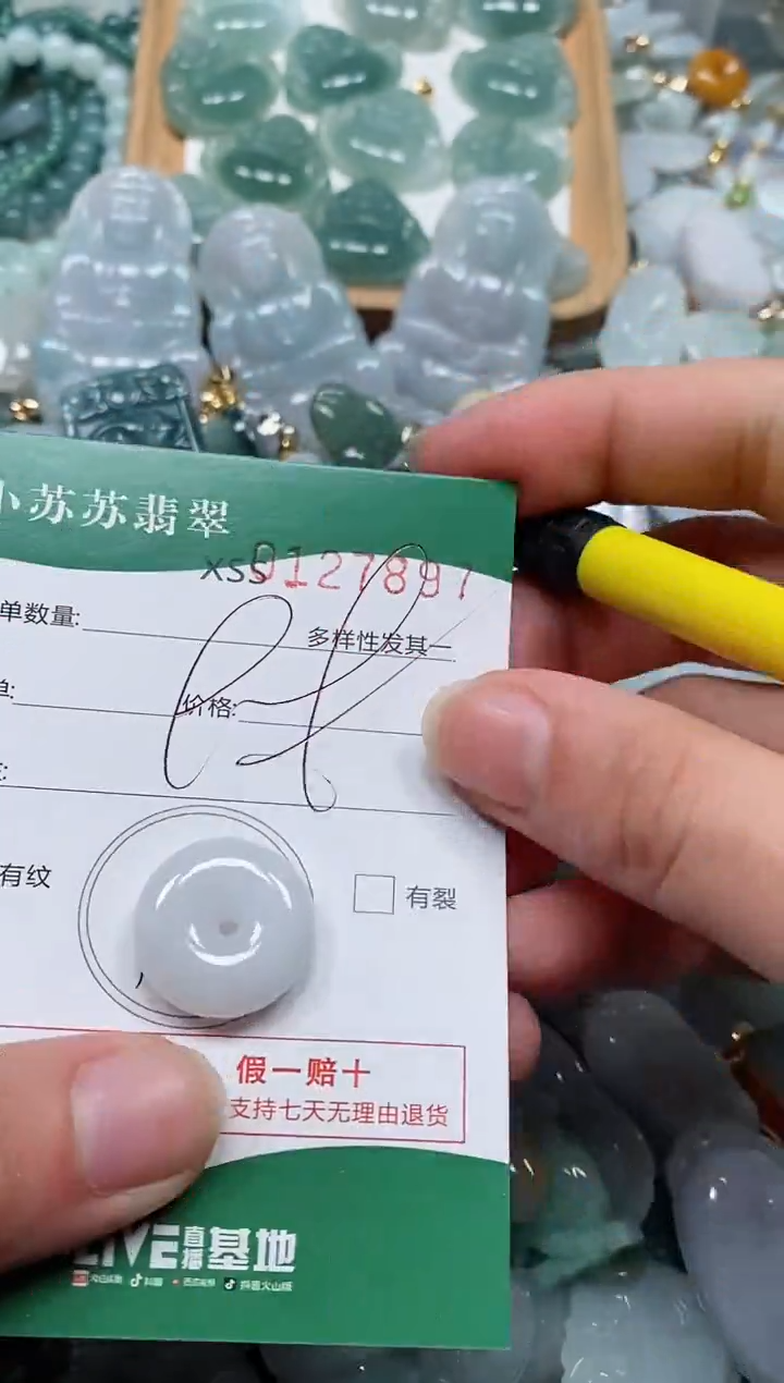 【闪购商品】翡翠颈饰未镶嵌闪购商品0127897