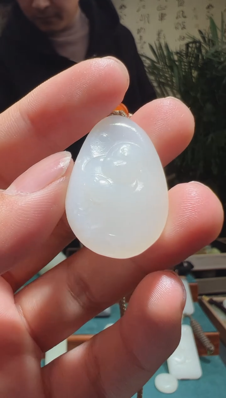 【闪购商品】和田玉吊坠(不含链)未镶嵌1