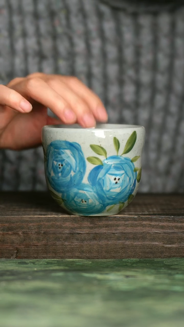 【闪购商品】青诗集手工手绘瓷器