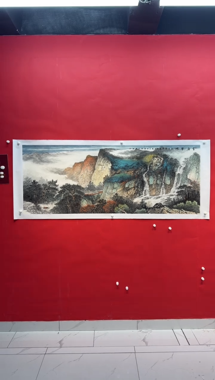 国画画家陆远华纯手绘原作