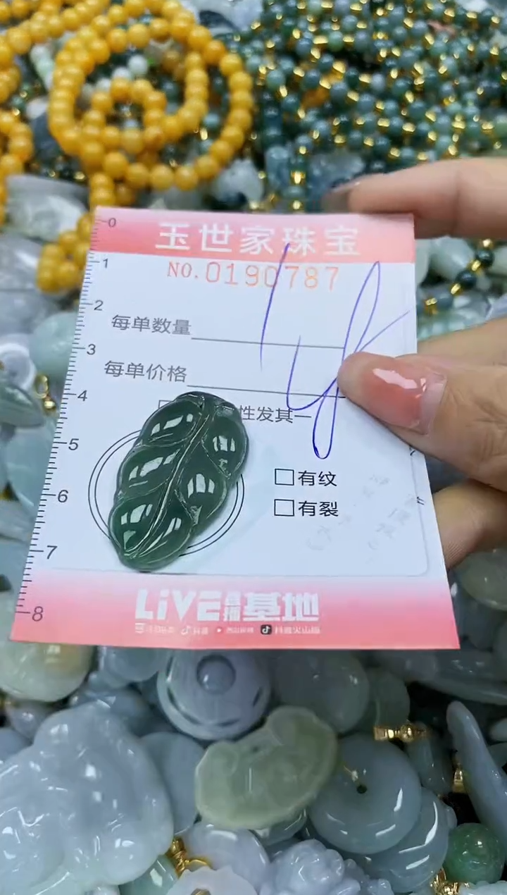 【闪购商品】翡翠颈饰未镶嵌闪购0190787