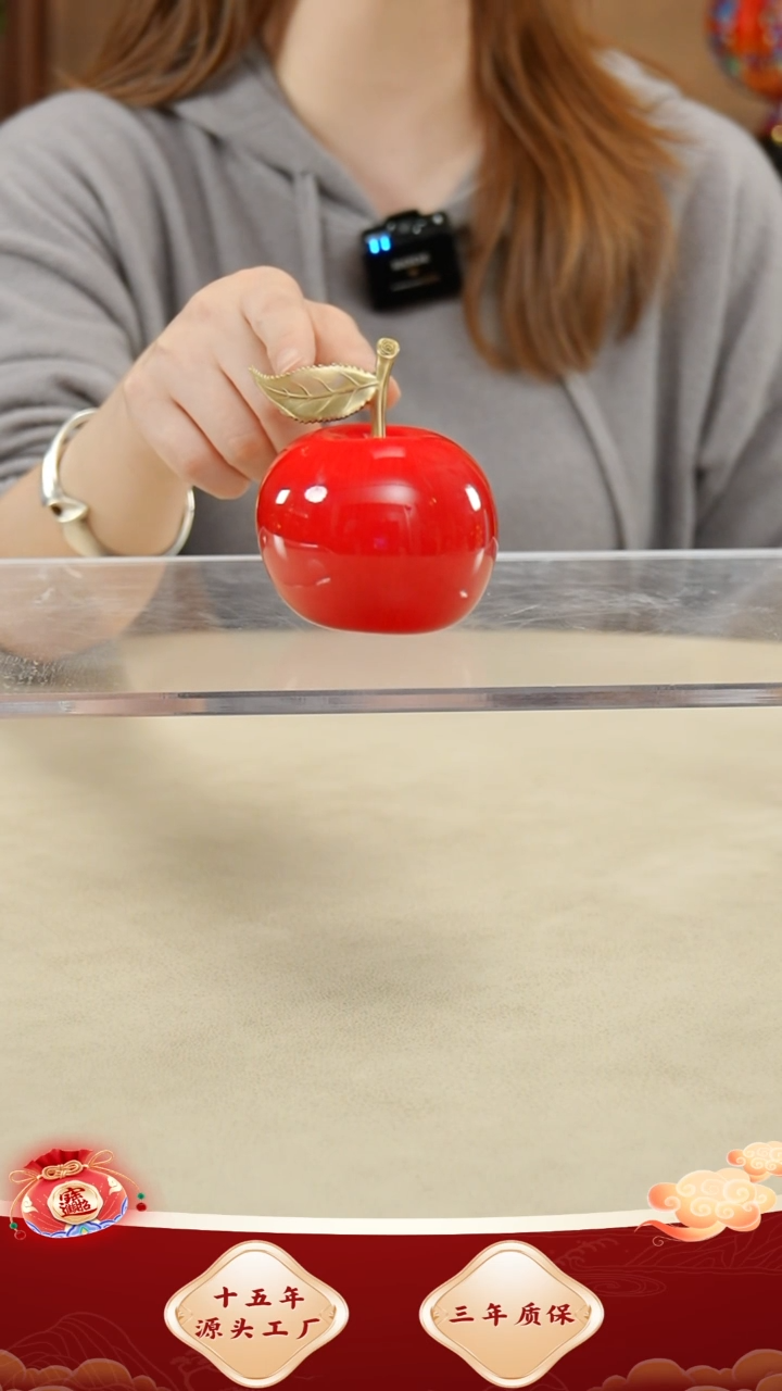 铜黄铜材质苹果一个