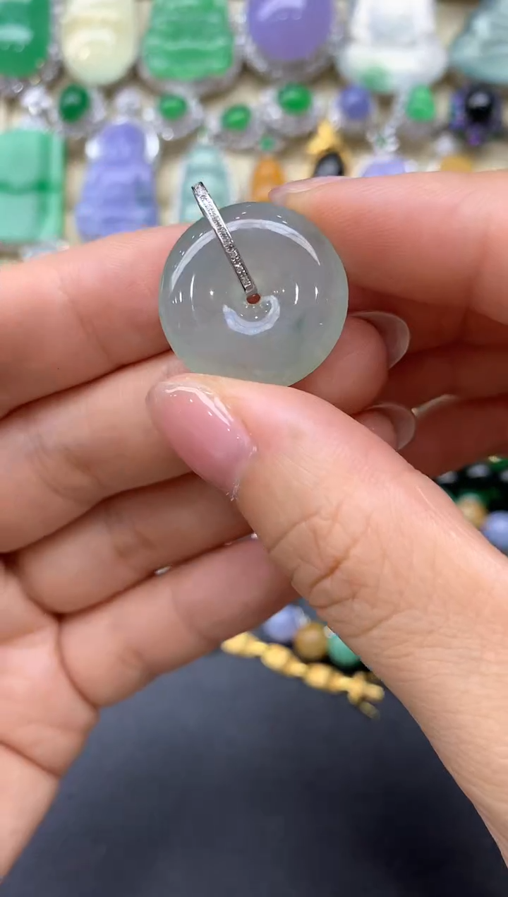 【闪购商品】翡翠颈饰18K金镶嵌68-中国好珍宝