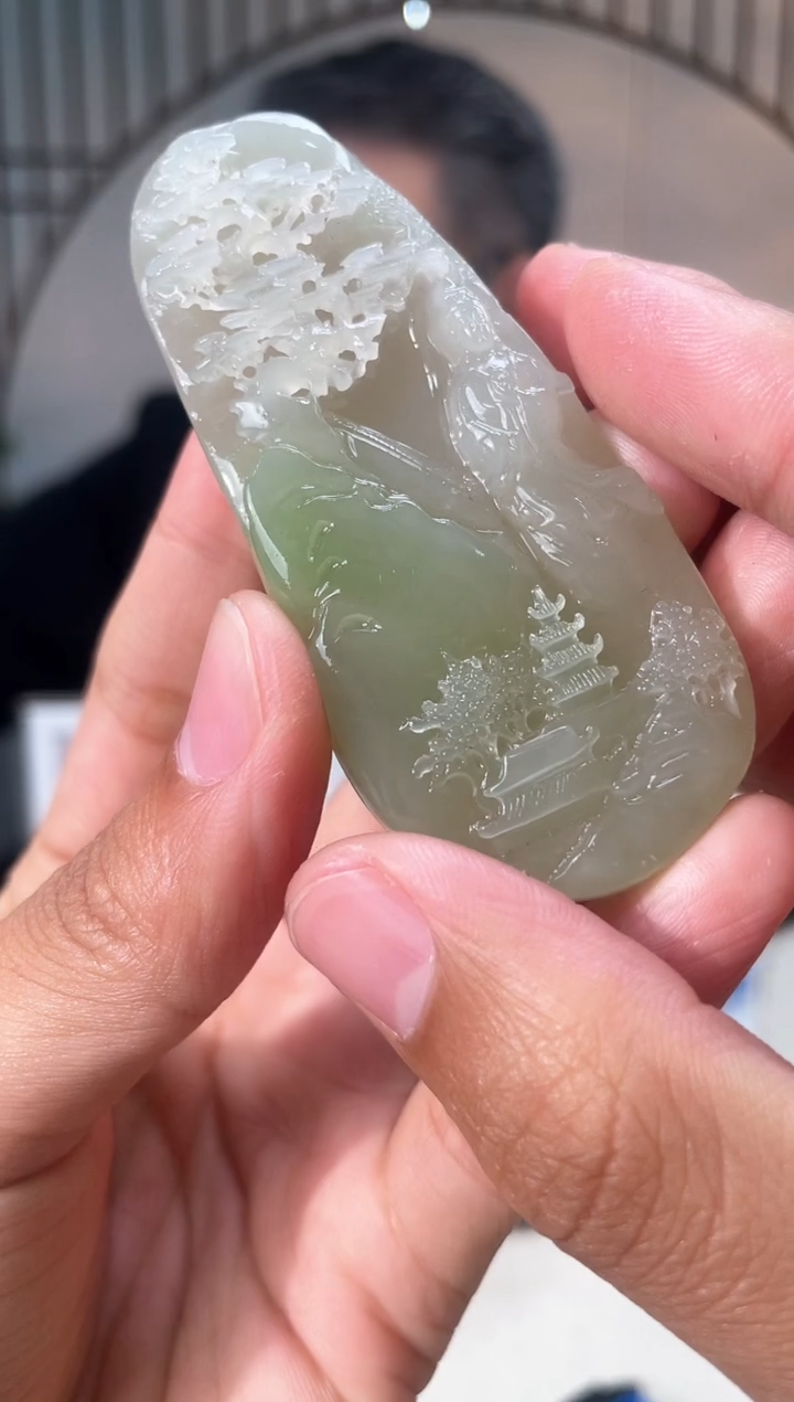 【闪购商品】定制和田玉和田玉（多样性拍一发一带证）800163