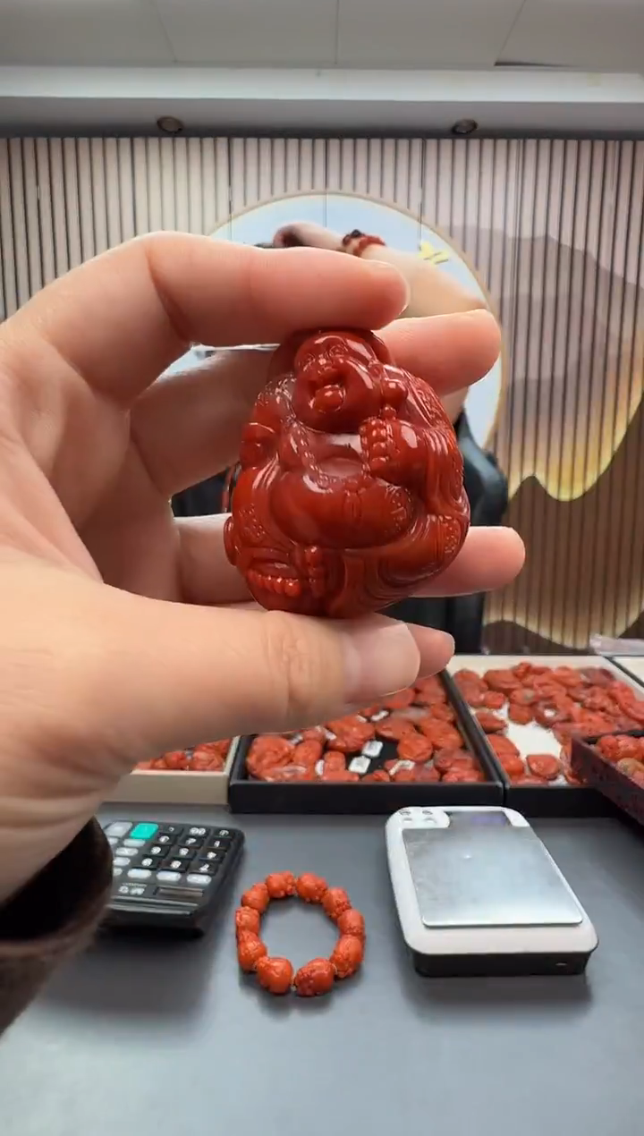 未镶嵌雕刻南红玛瑙096ZB1226产品一个