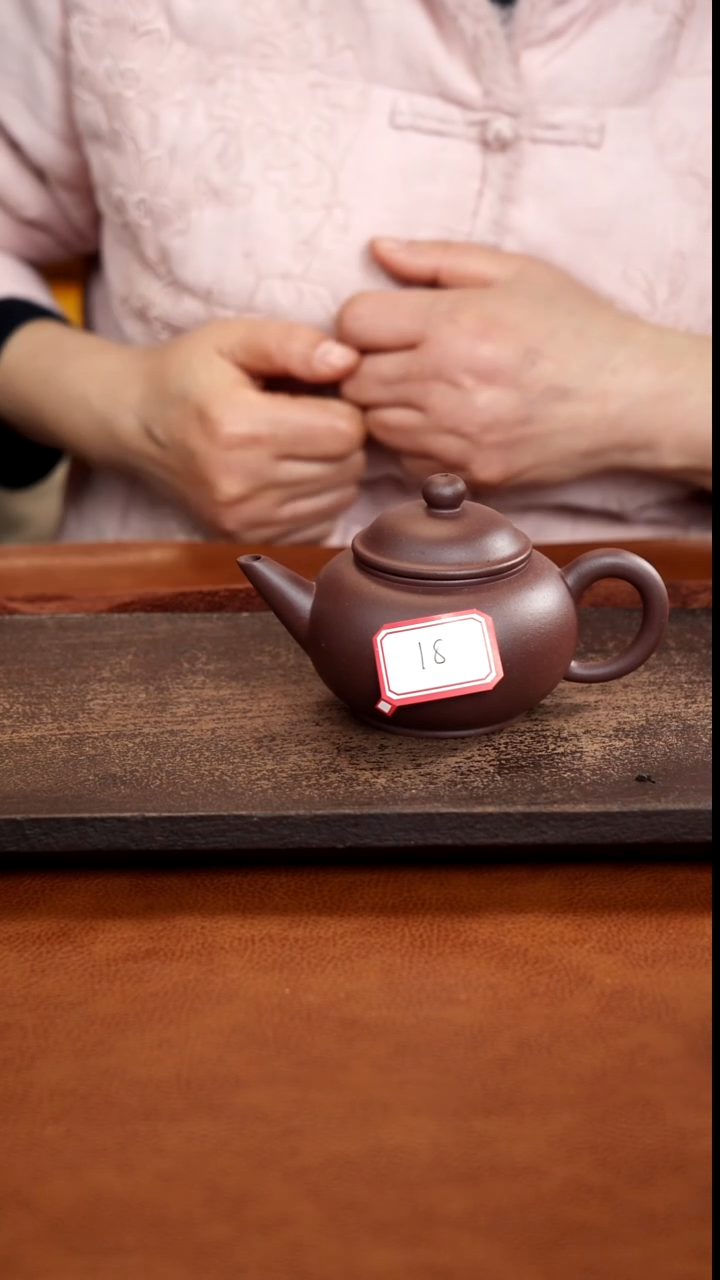 茶壶紫砂L40目紫泥水平