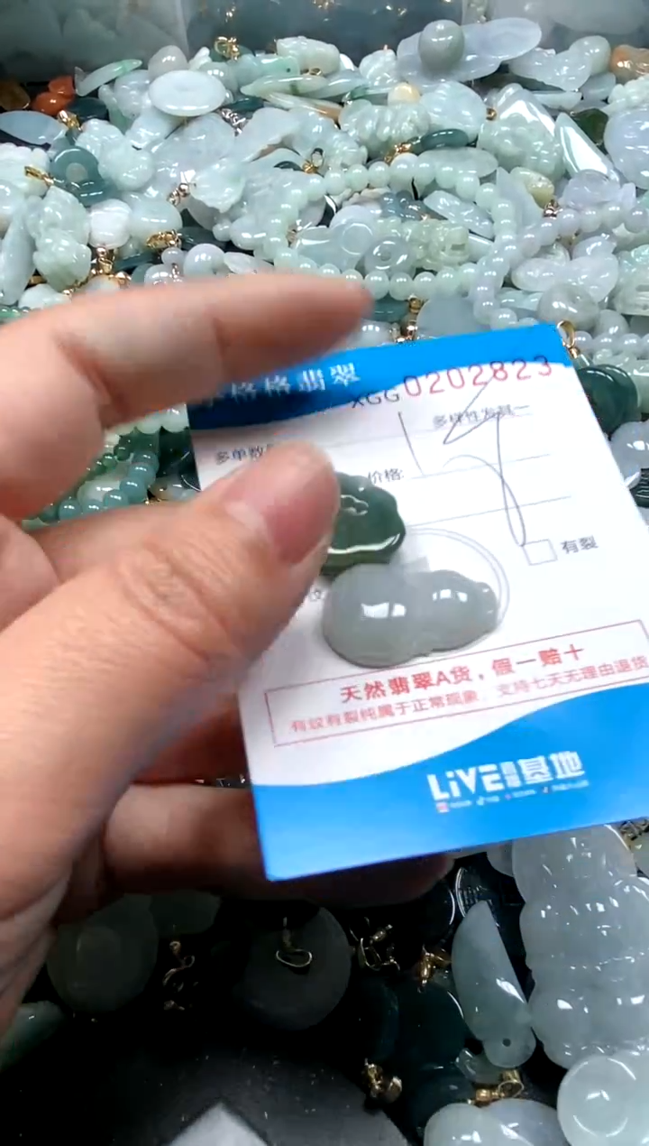 【闪购商品】翡翠颈饰未镶嵌闪购商品0202823