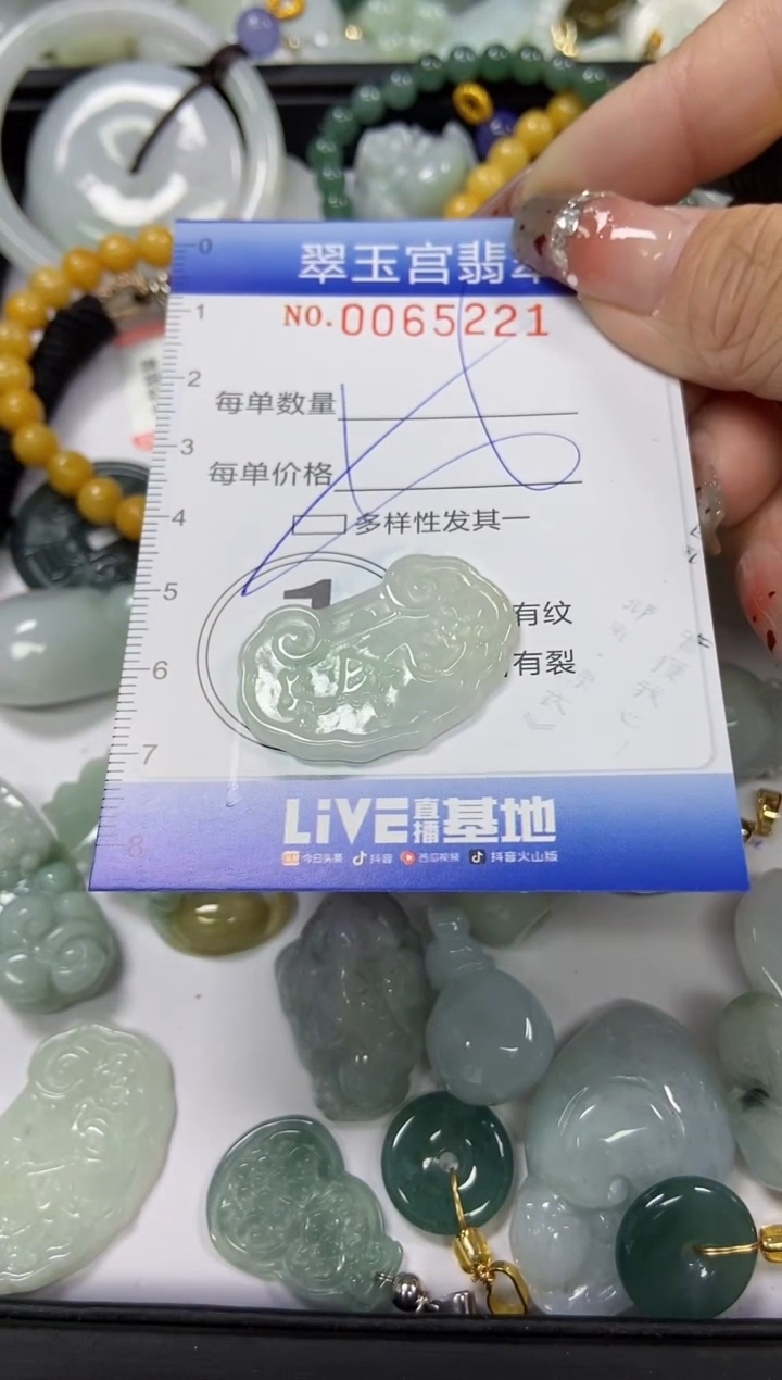 【闪购商品】翡翠颈饰未镶嵌闪购0065221多样性发其一