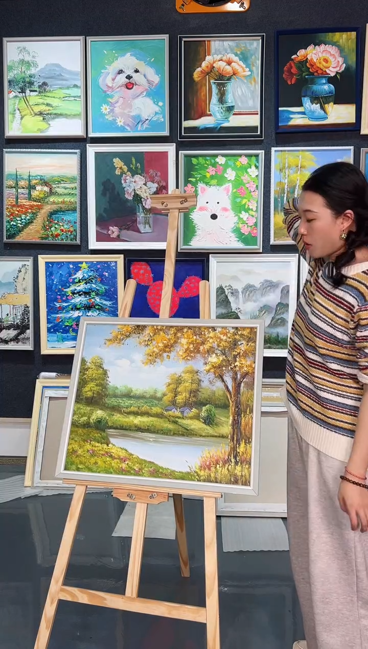 【闪购商品】油画85号 50*60 风景-手绘油画