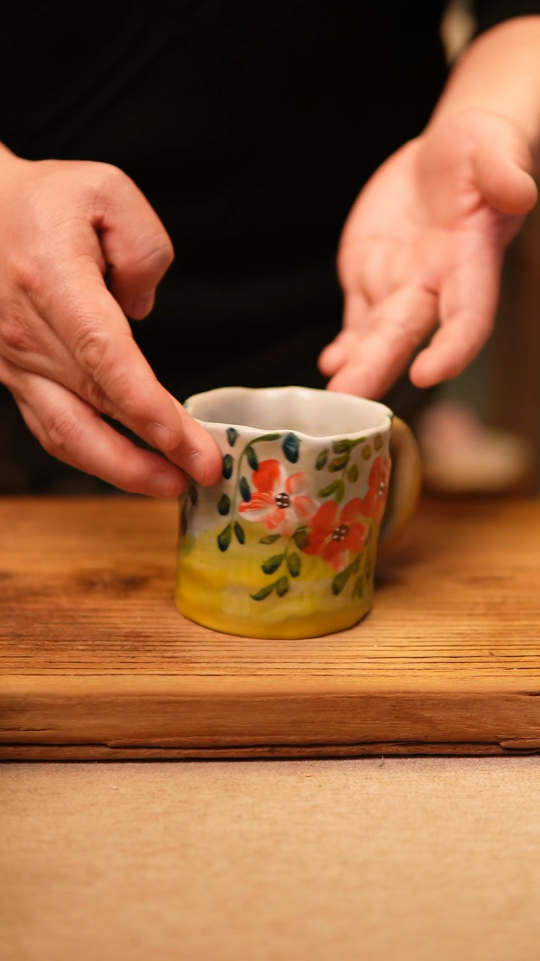 【闪购商品】@@陶园瓷舍@@纯手工手绘@高温釉下彩