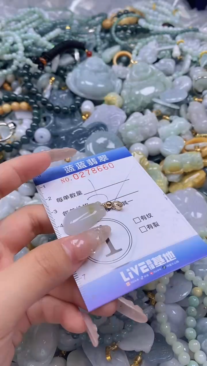 翡翠未镶嵌颈饰闪购0278660