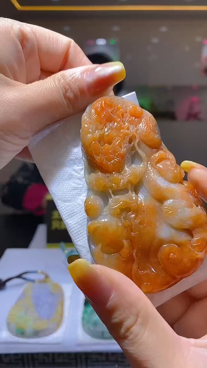 未镶嵌定制翡翠31/1206/W/龙