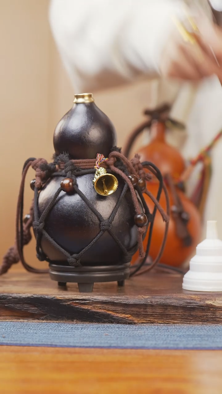 1330号链接精品大漆葫芦现货现发[一物一拍]