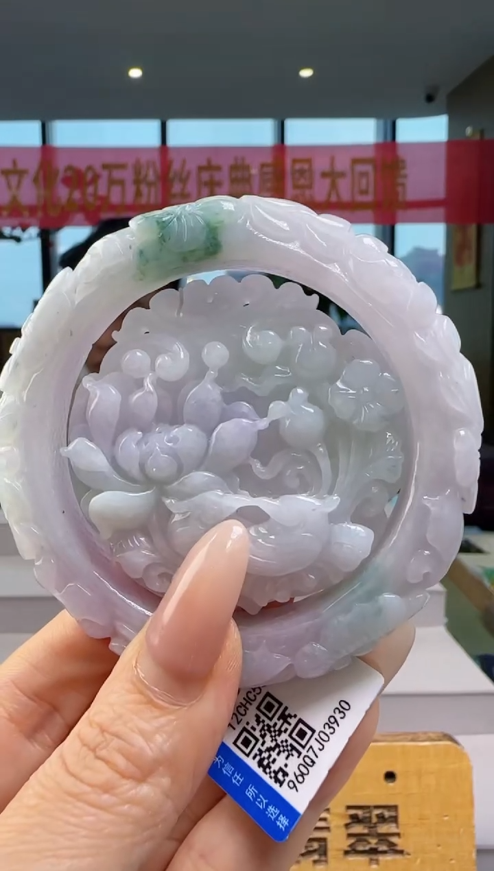 翡翠未镶嵌颈饰底座YJ@@960Q7J03930