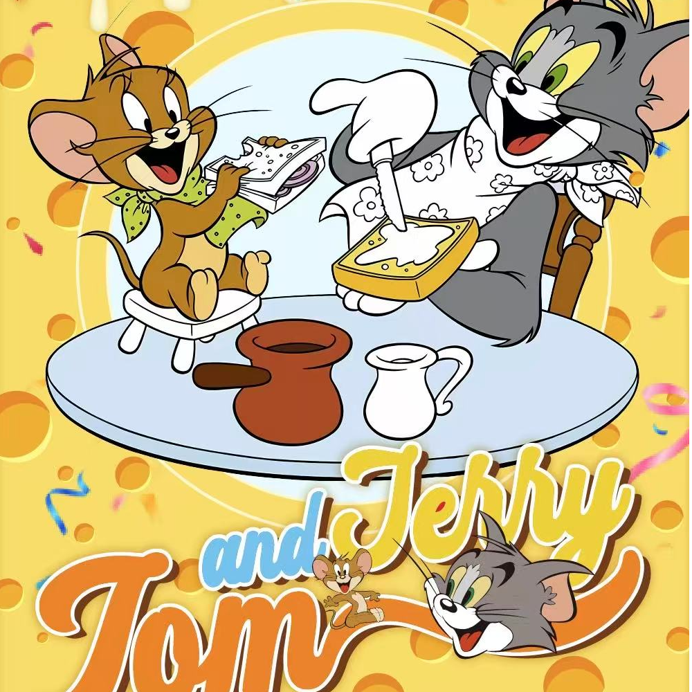 【童心文创 x 猫和老鼠】复古撕撕乐收藏卡牌