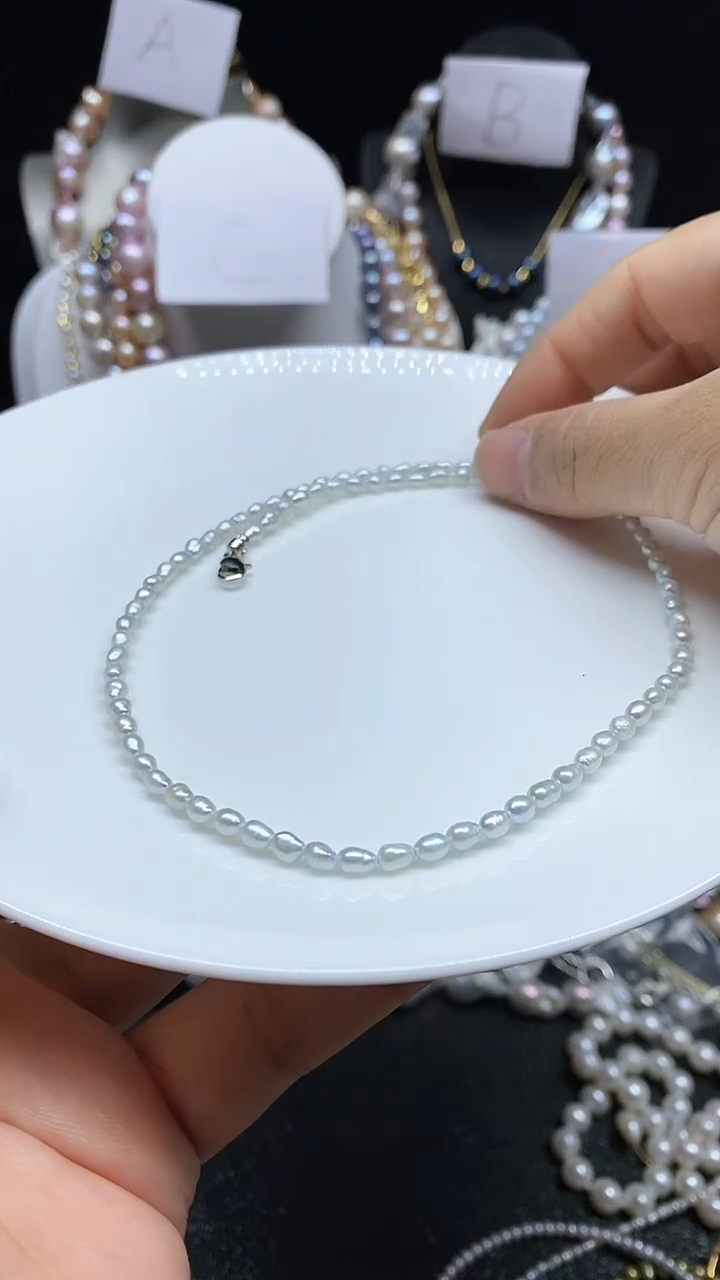 【闪购商品】淡水珍珠颈饰未镶嵌多人