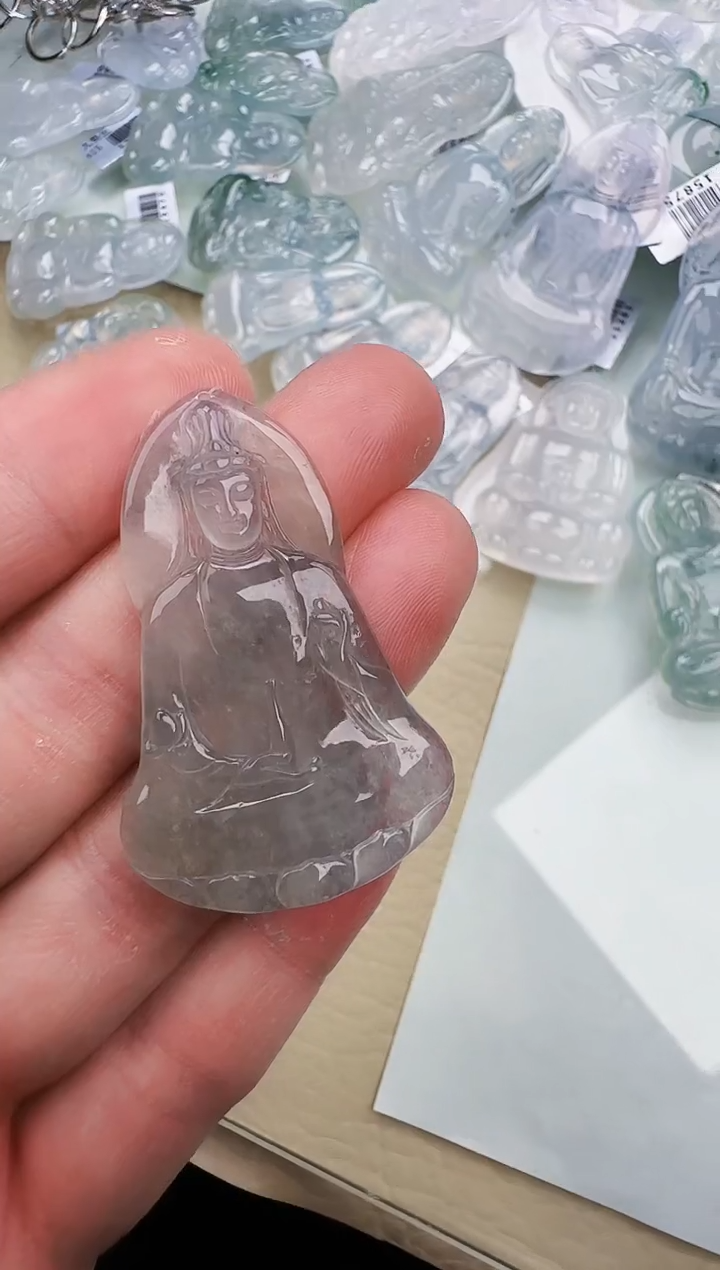 颈饰未镶嵌翡翠缅甸翡翠a货